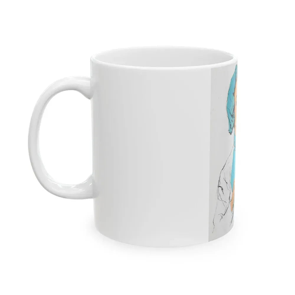 Beauty and Tea - White Coffee Mug - Go Mug Yourself