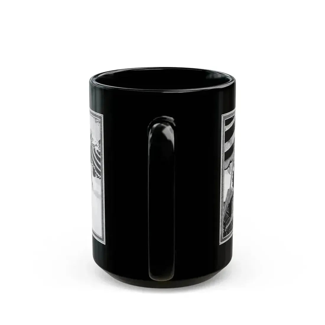 Beauty Bathes in Sun and Wave, McCall's, August 1927 - Black Coffee Mug - Go Mug Yourself