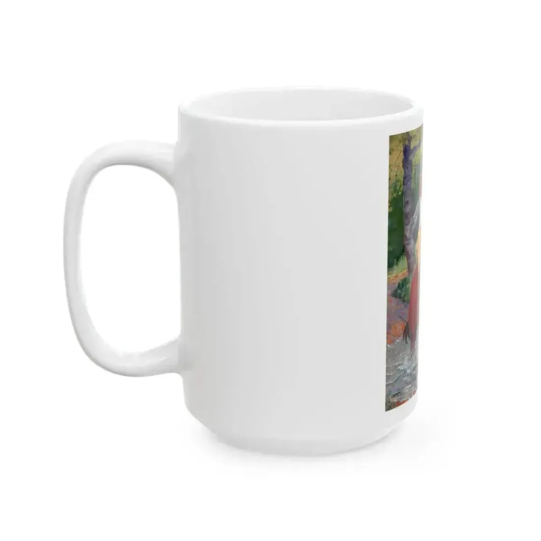 Beauty on a Horse - White Coffee Mug - Go Mug Yourself