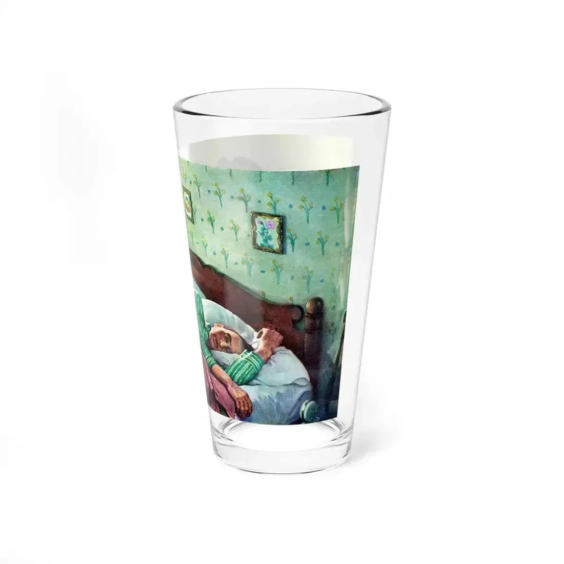 Beautyrest advertisement, 1942 (Magazine Illustration) Pint Glass 16oz - Go Mug Yourself