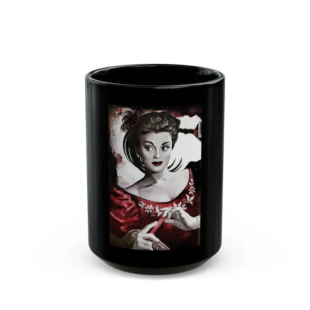Bedelia, Good Housekeeping, September 1944 - Black Coffee Mug 15oz - Go Mug Yourself