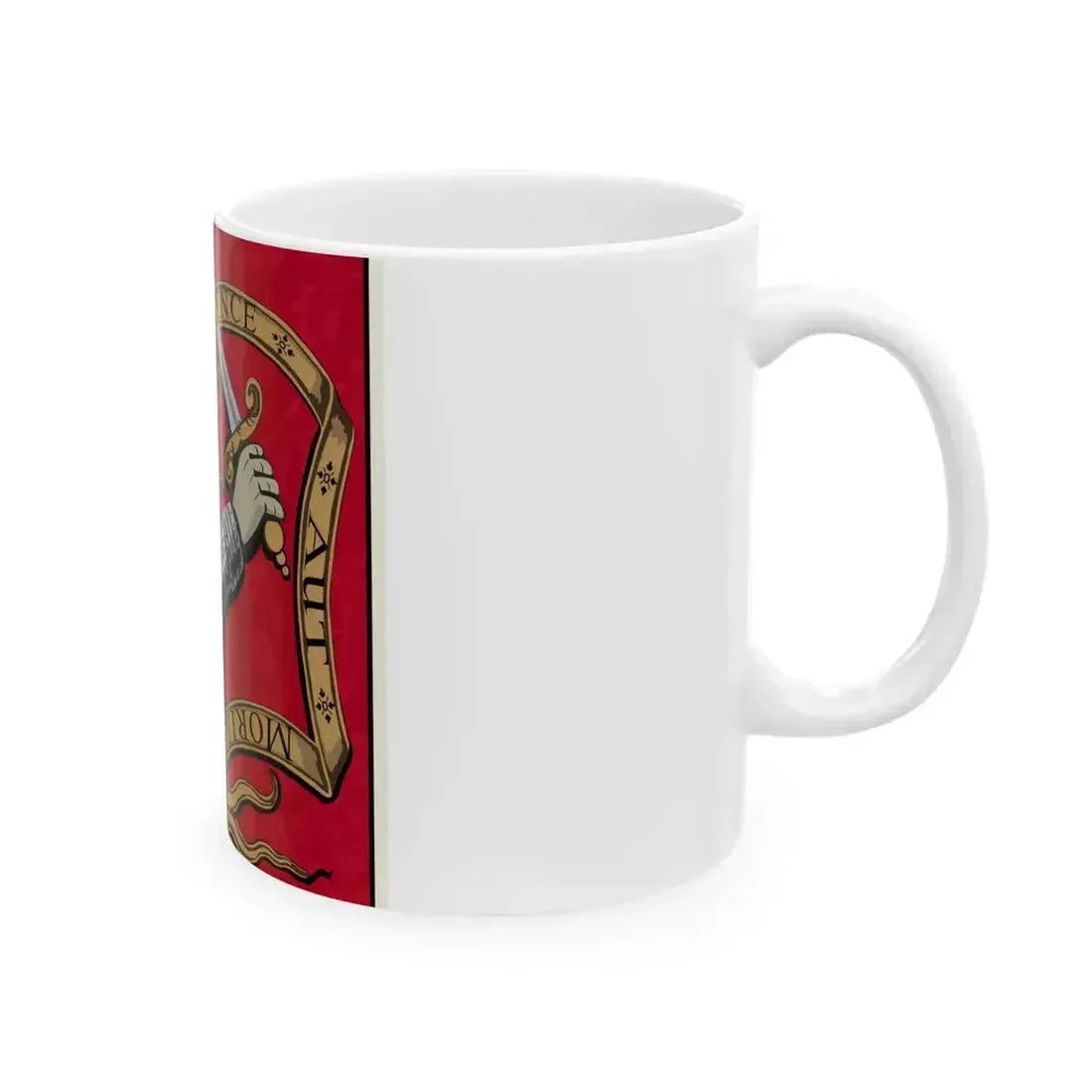 Bedford Minutemen Flag 1775 (United States) White Coffee Mug - Go Mug Yourself