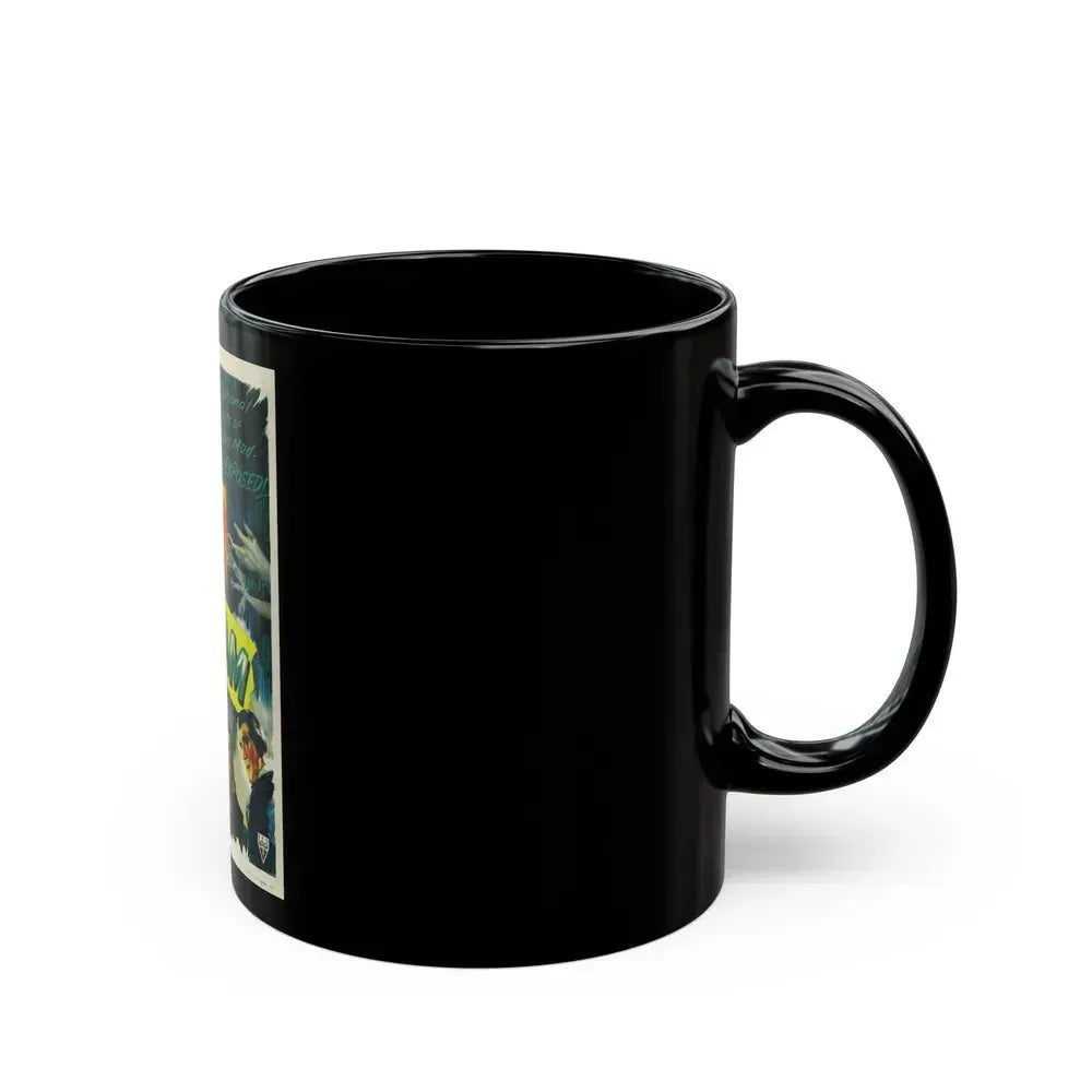 BEDLAM 1946 Movie Poster - Black Coffee Mug - Go Mug Yourself