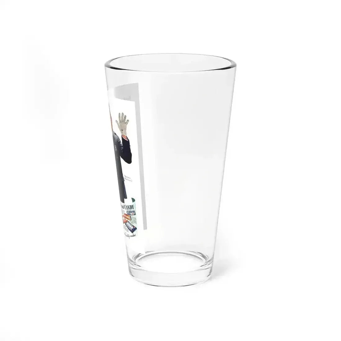 Beech-Nut Gum and Candy ad, The American Magazine, June 1937 (Magazine Illustration) Pint Glass 16oz - Go Mug Yourself