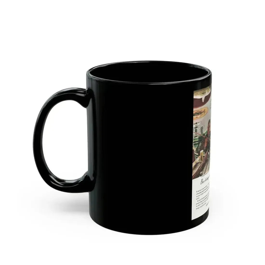 Beer Belongs - Enjoy It, Woman's Home Companion, May 1948 - Black Coffee Mug - Go Mug Yourself