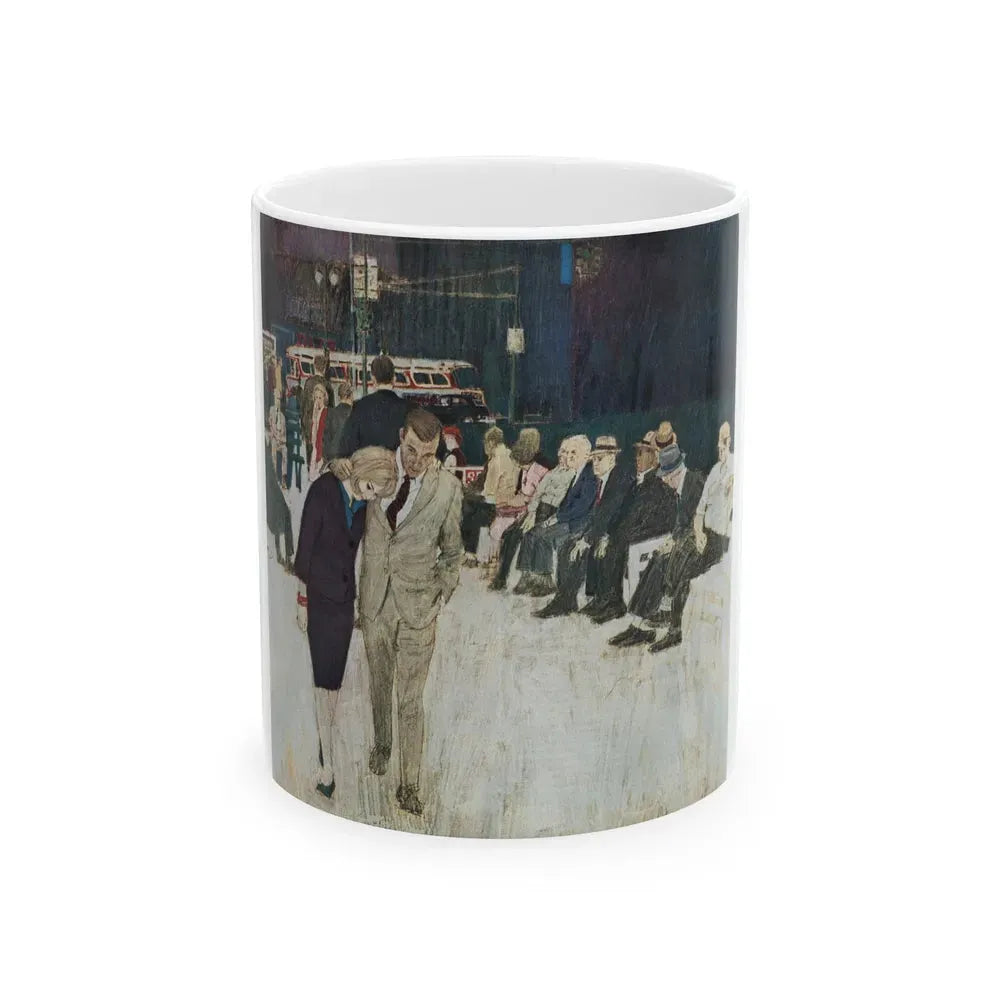 Before We Part, Redbook, October 1964 - White Coffee Mug 11oz - Go Mug Yourself