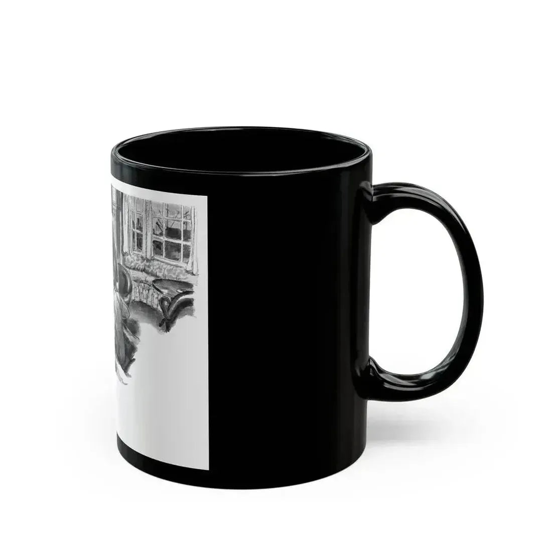 Beggars Of Youth, Ladies Journal magazine, 1949 - Black Coffee Mug - Go Mug Yourself