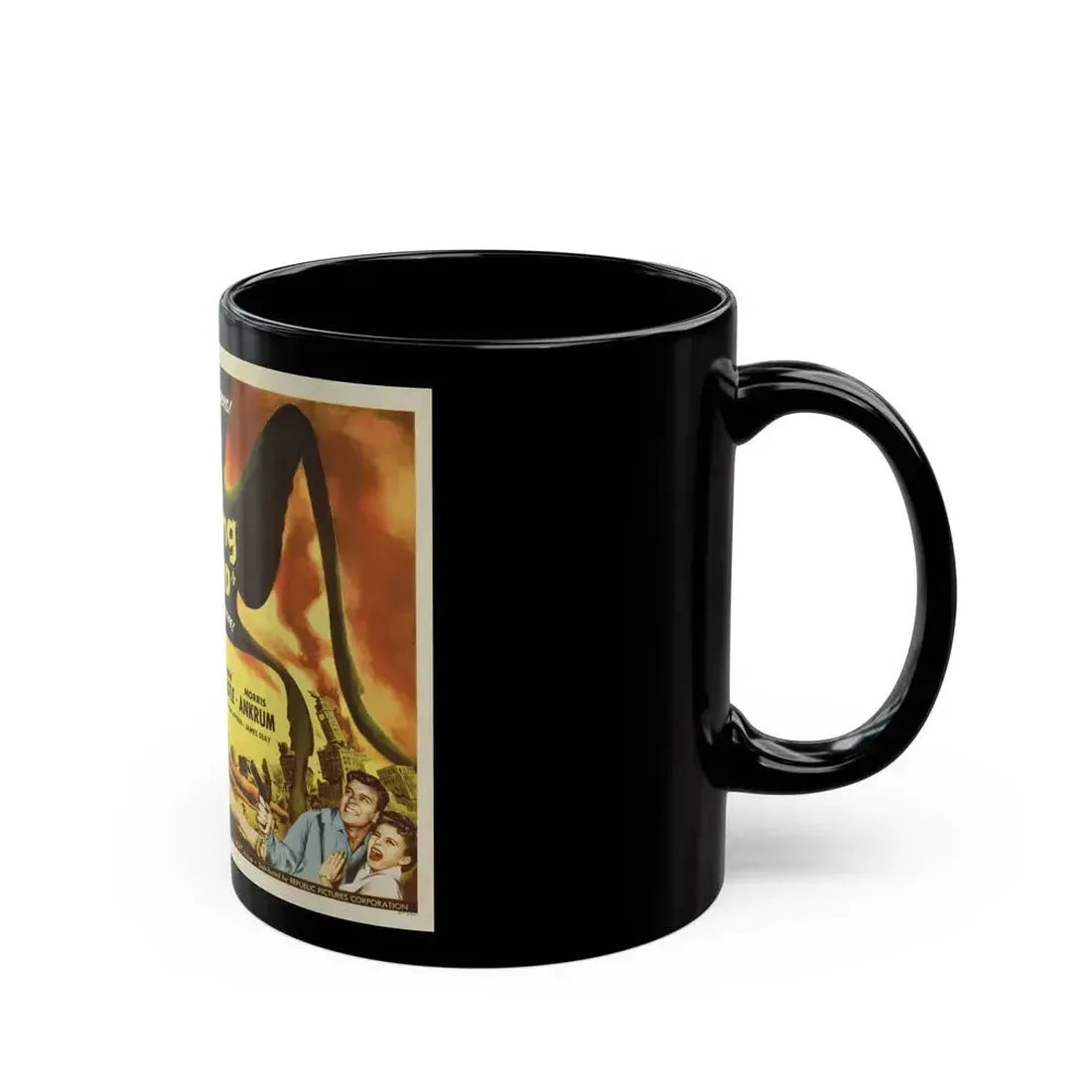BEGINNING OF THE END (2) 1957 Movie Poster - Black Coffee Mug - Go Mug Yourself