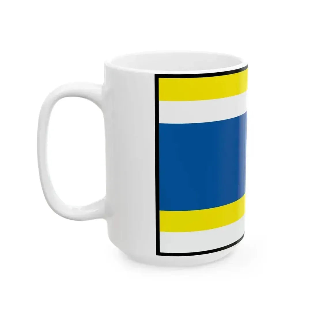 Beharovce Levoca Flag (Slovakia) White Coffee Mug - Go Mug Yourself