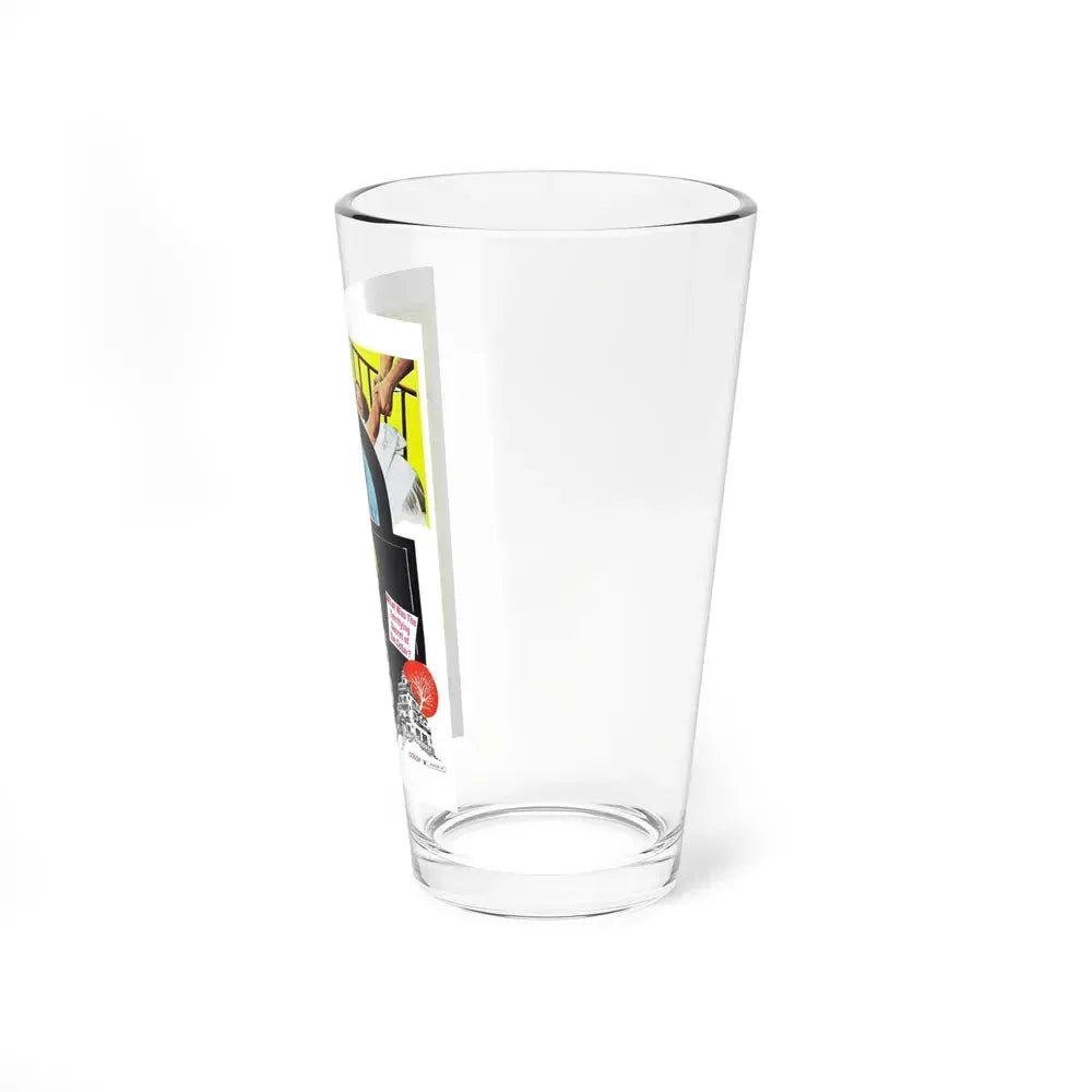 BEHIND LOCKED DOORS 1948 Movie Poster - Pint Glass 16oz - Go Mug Yourself