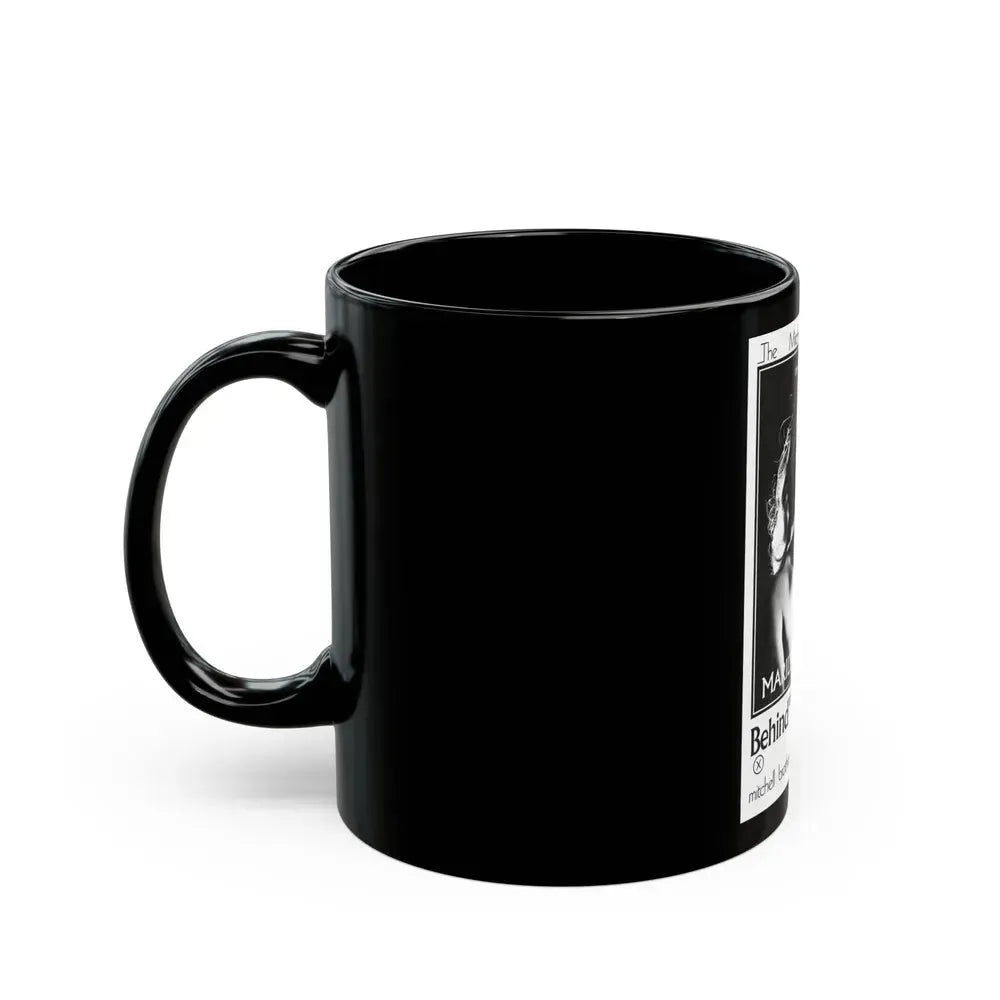 BEHIND THE GREEN DOOR 1972 Movie Poster - Black Coffee Mug - Go Mug Yourself