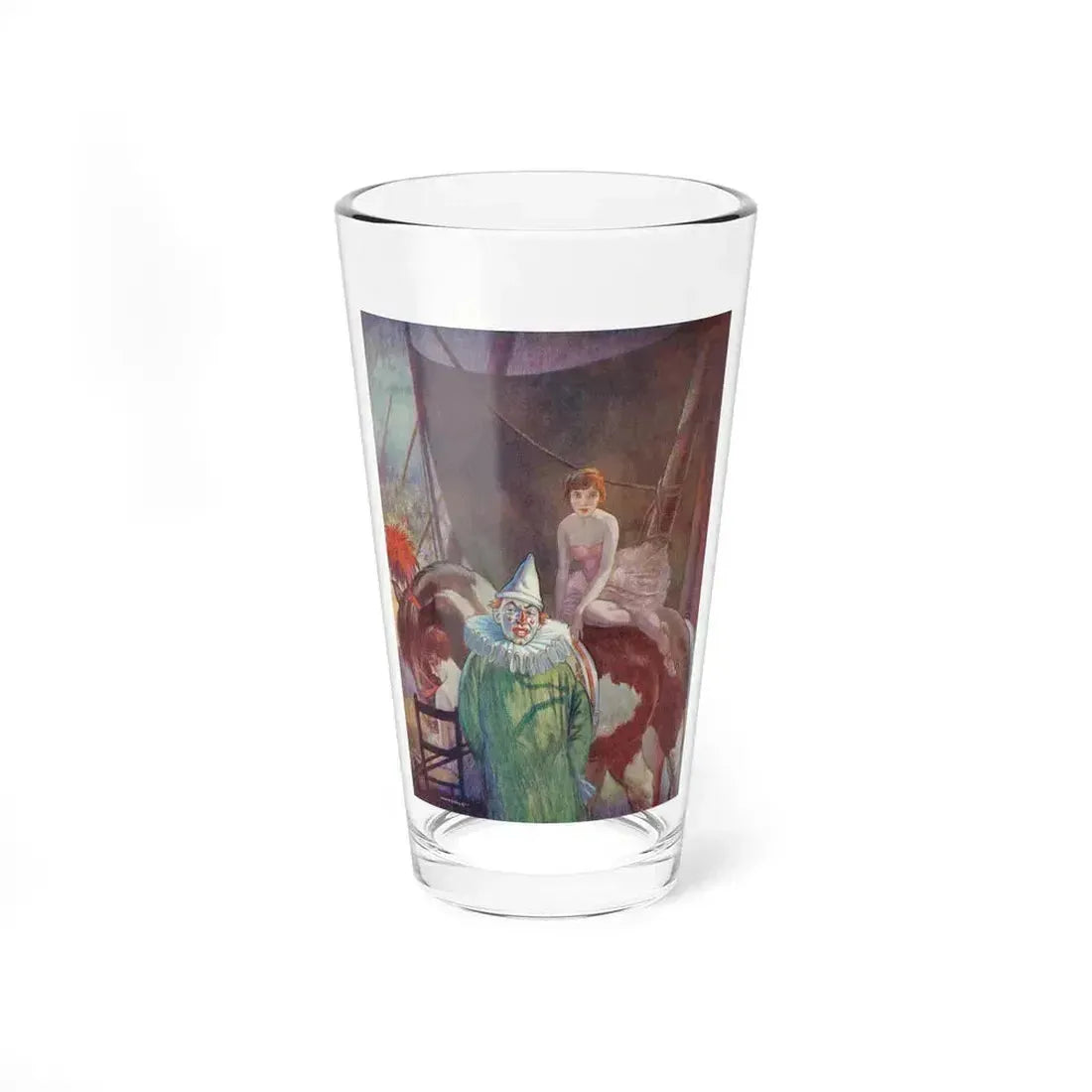 Behind The Scenes At A Circus, Help Yourself Annual, 1931 (Magazine Illustration) Pint Glass 16oz - Go Mug Yourself