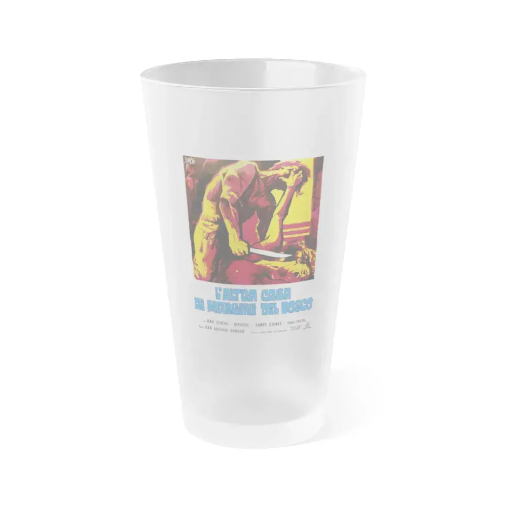 BEHIND THE SHUTTERS (THE CORRUPTION OF CHRIS MILLER) 1973 Movie Poster - Frosted Pint Glass 16oz 16oz Frosted - Go Mug Yourself