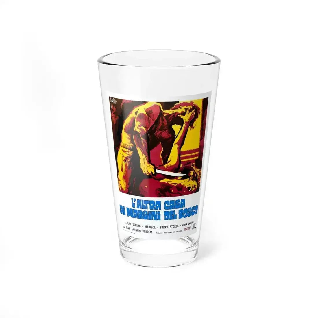 BEHIND THE SHUTTERS (THE CORRUPTION OF CHRIS MILLER) 1973 Movie Poster - Pint Glass 16oz 16oz - Go Mug Yourself