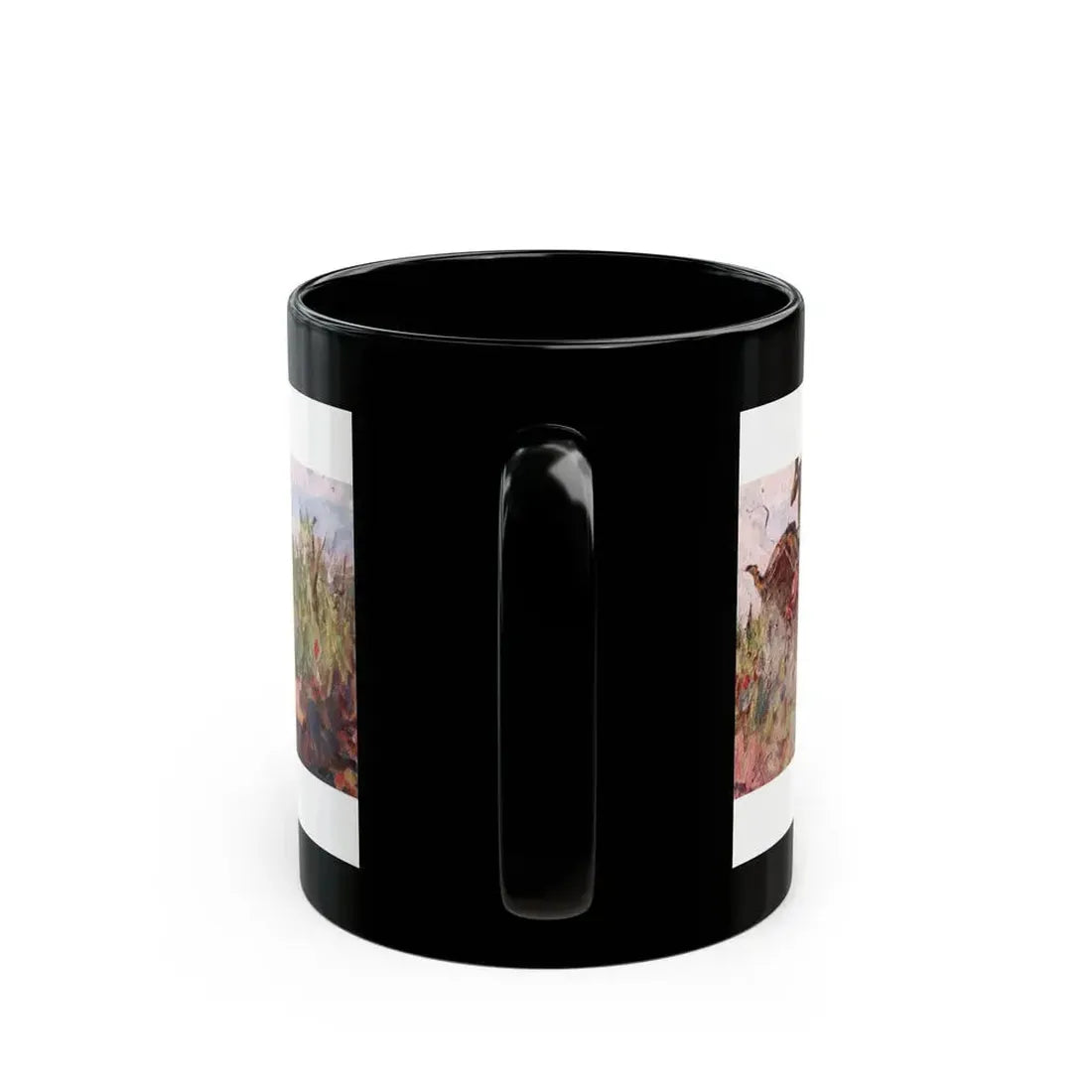 Behold the Brown-Faced Men, Saturday Evening Post, September 9, 1939 - Black Coffee Mug - Go Mug Yourself