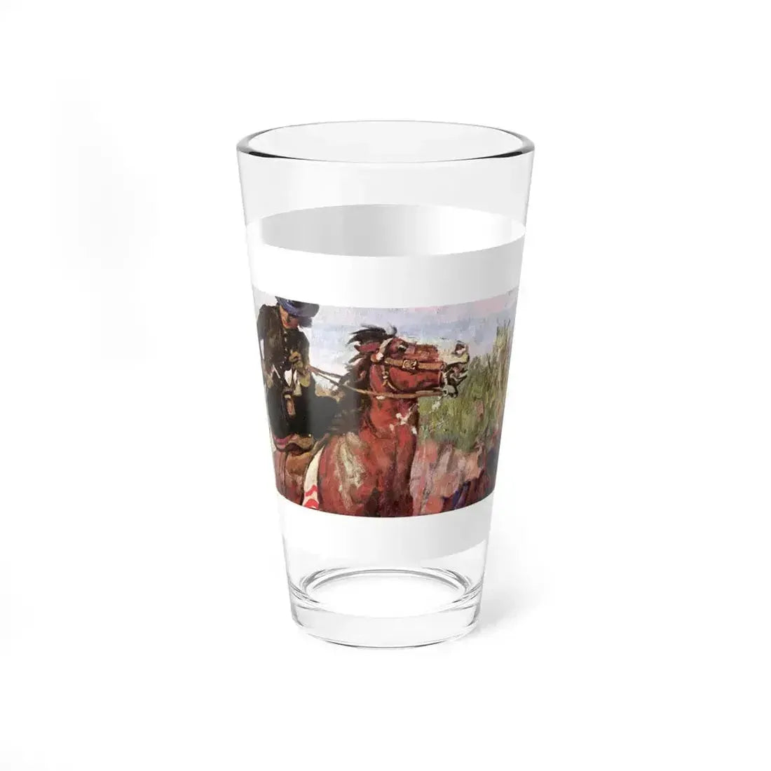 Behold the Brown-Faced Men, Saturday Evening Post, September 9, 1939 (Magazine Illustration) Pint Glass 16oz - Go Mug Yourself