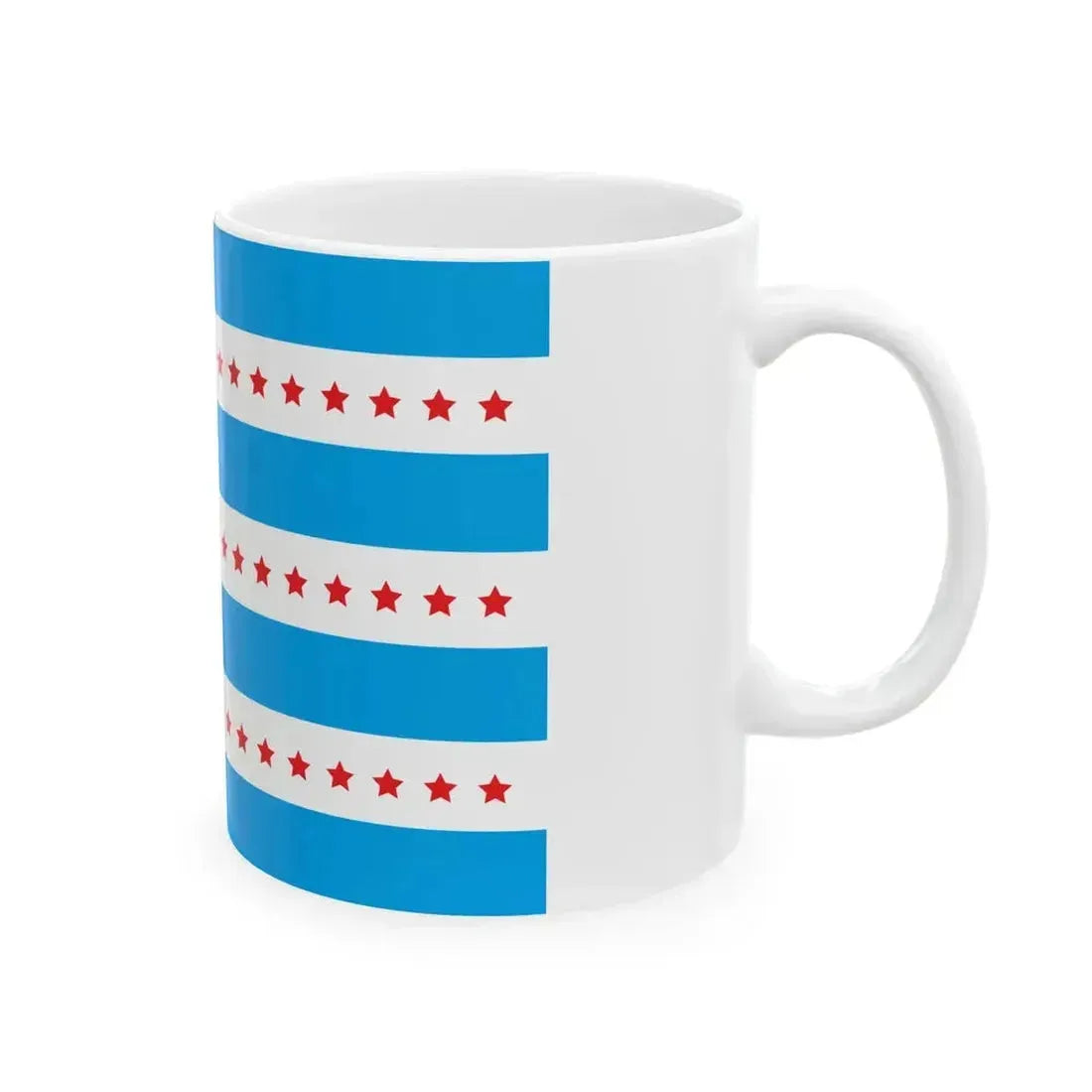 Beijing Students Autonomous Federation Flag Improved (China) White Coffee Mug - Go Mug Yourself