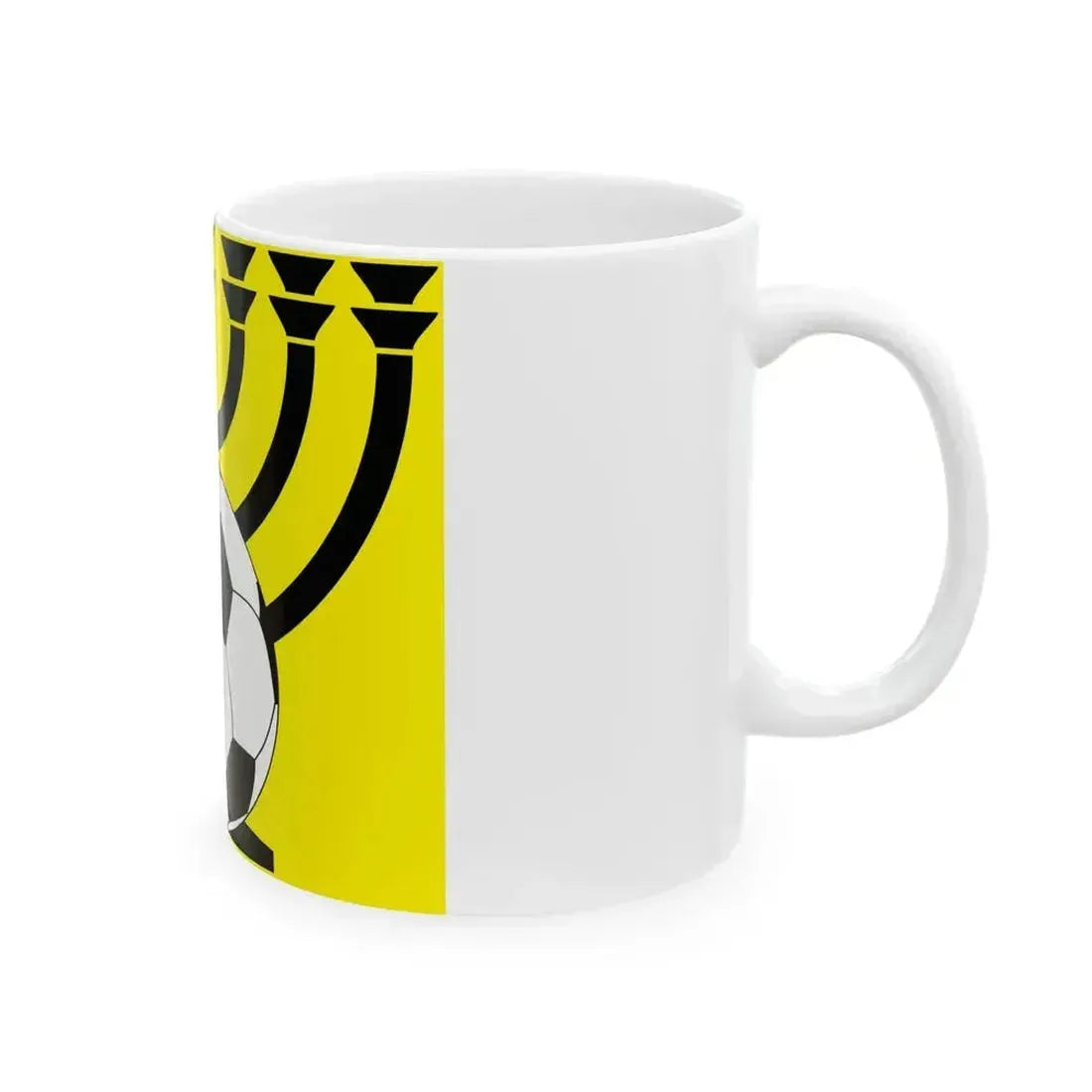 Beitar Jerusalem Menorah (Israel) White Coffee Mug - Go Mug Yourself