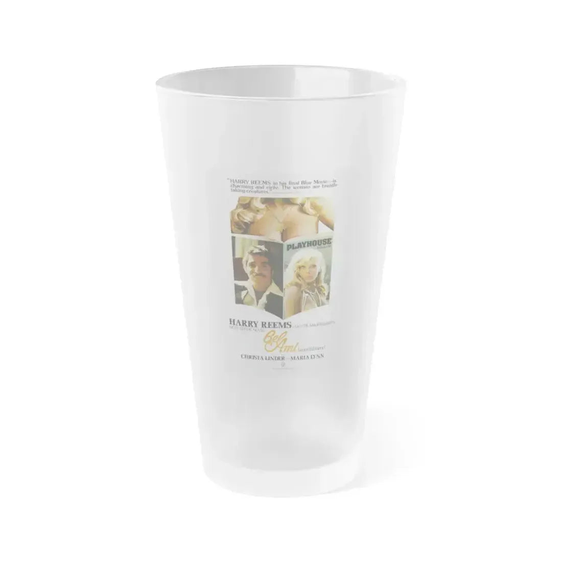 BEL AMI 1976 Movie Poster - Frosted Pint Glass 16oz 16oz Frosted - Go Mug Yourself