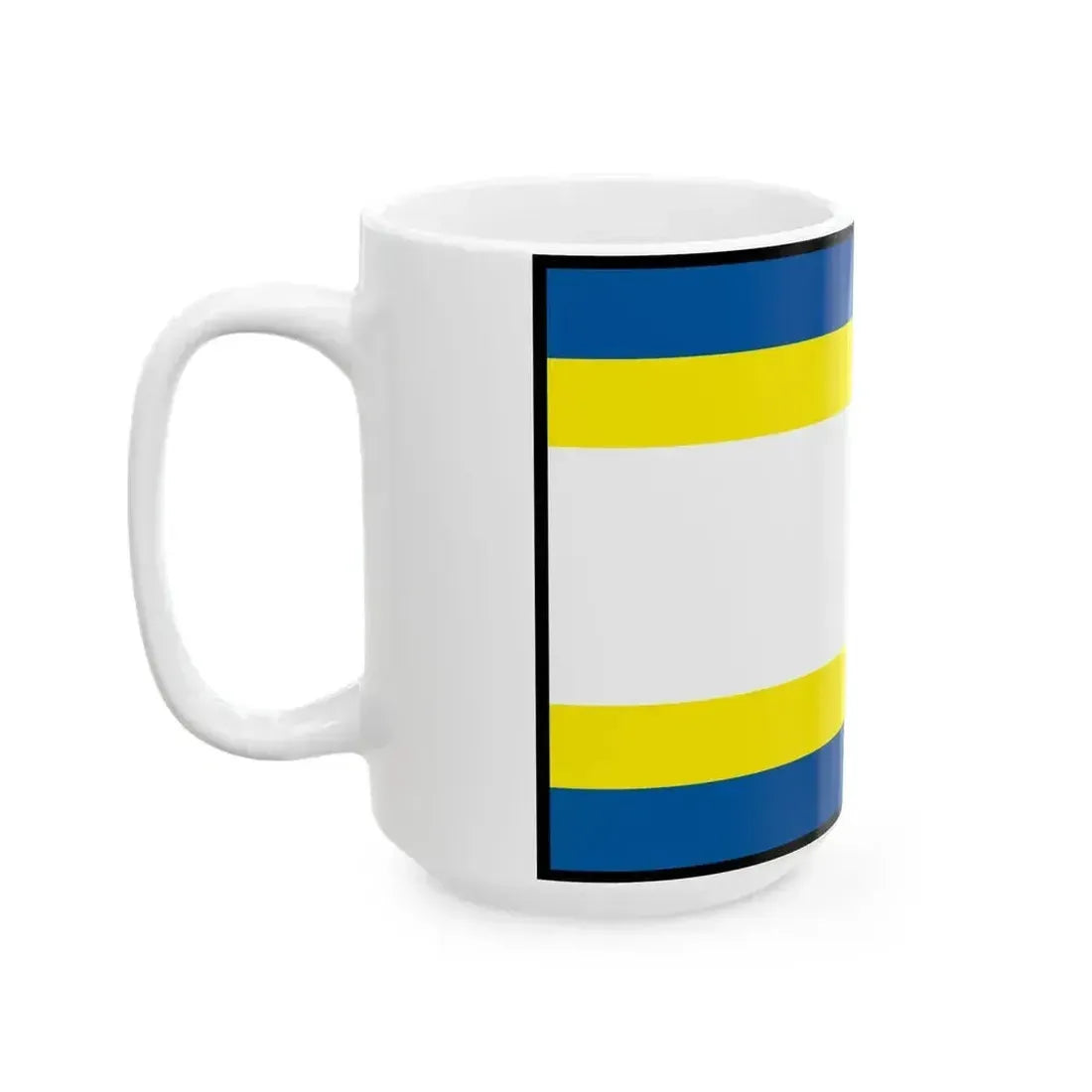 Bela Zilina Flag (Slovakia) White Coffee Mug - Go Mug Yourself