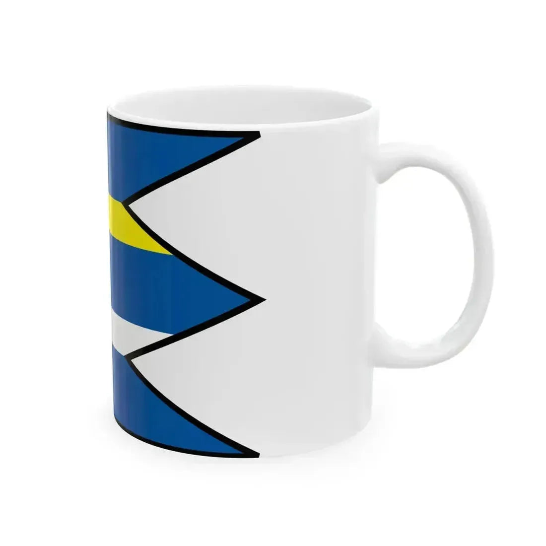 Beladice Zlate Moravce Flag (Slovakia) White Coffee Mug - Go Mug Yourself