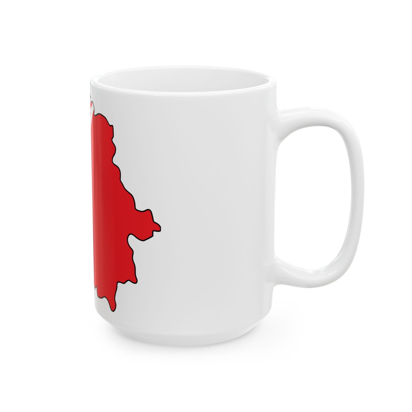 Belarus map and flag (Belarus) White Coffee Mug-Go Mug Yourself