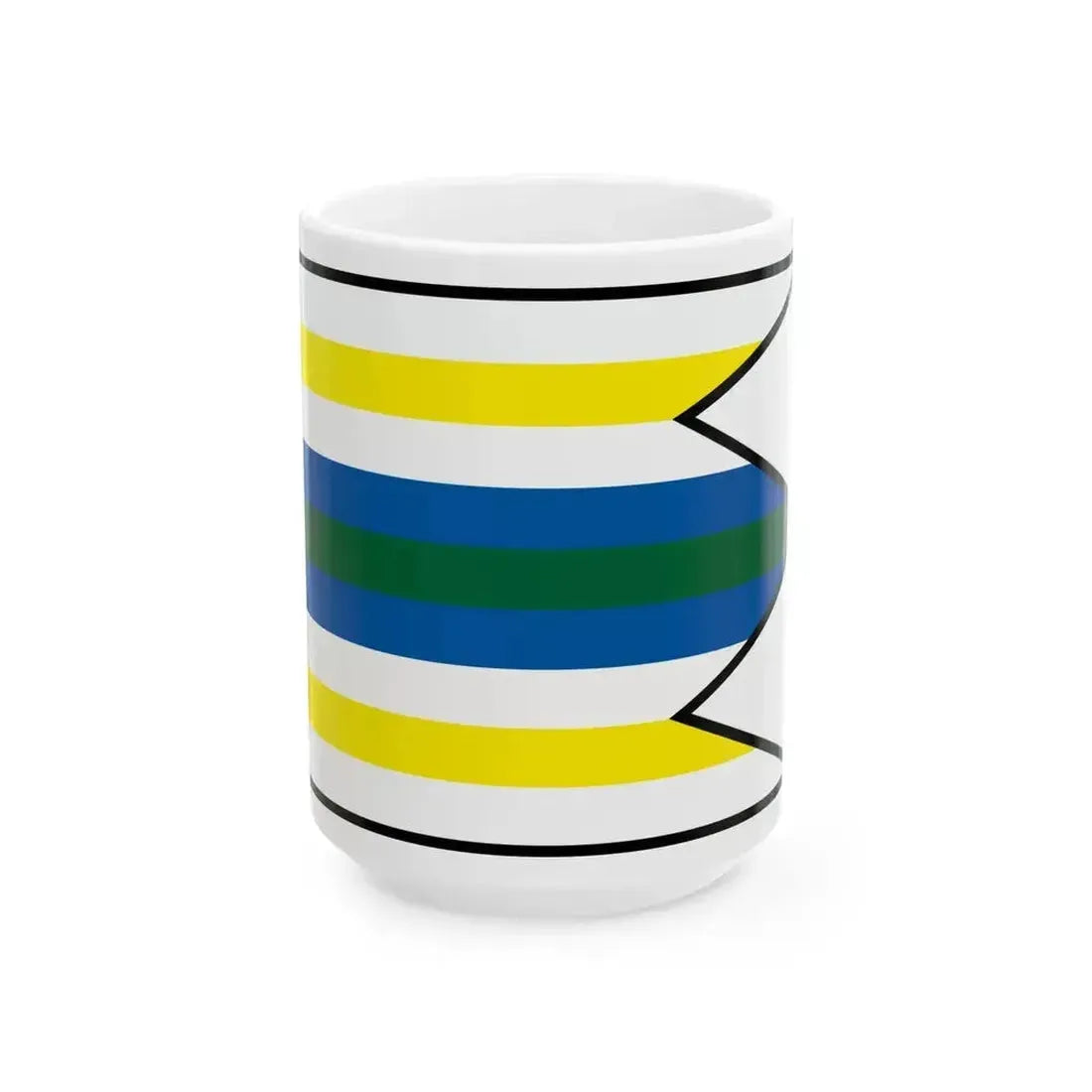 Belejovce Svidnik Flag (Slovakia) White Coffee Mug 15oz - Go Mug Yourself