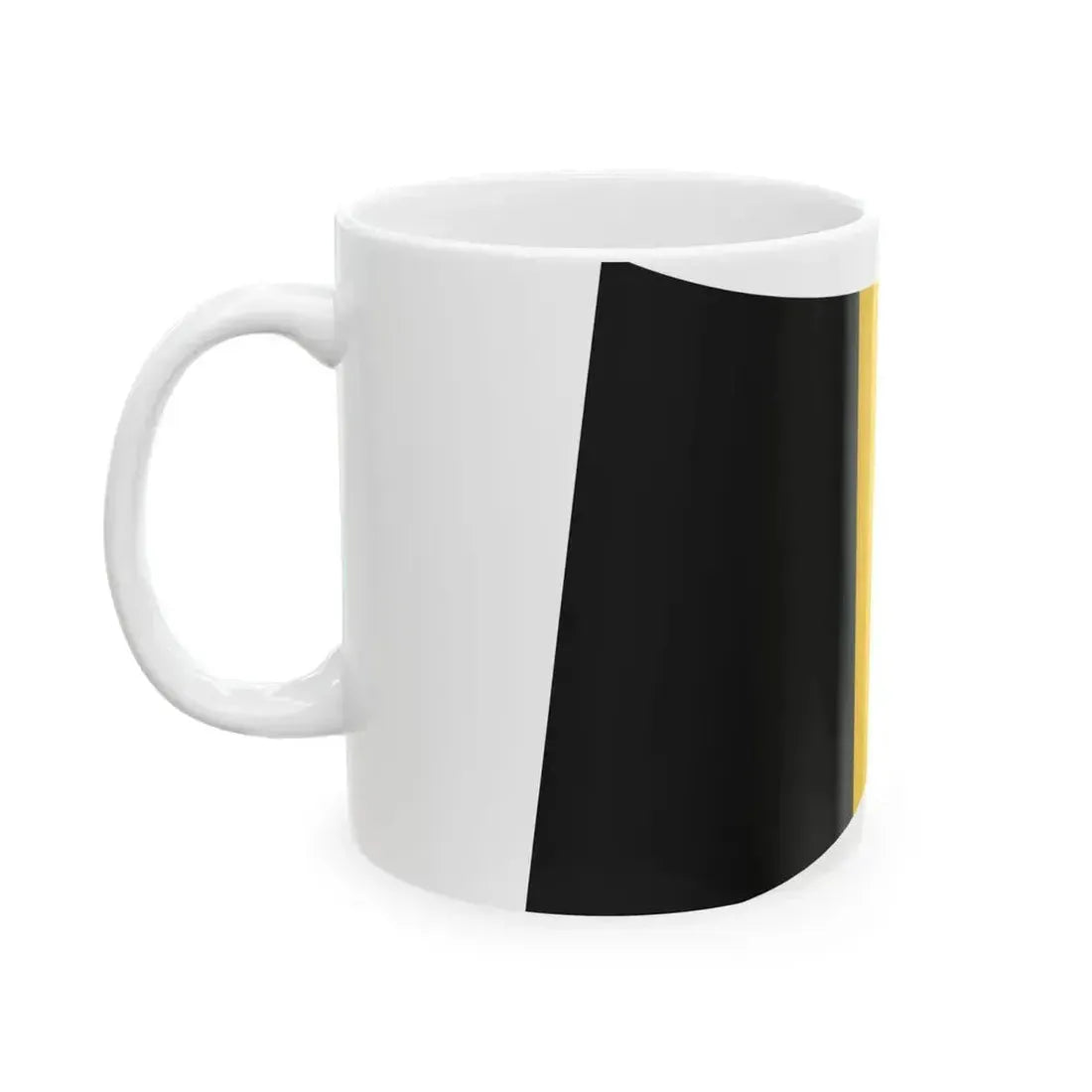 Belgium Flag - iconic waving (Belgium) White Coffee Mug - Go Mug Yourself