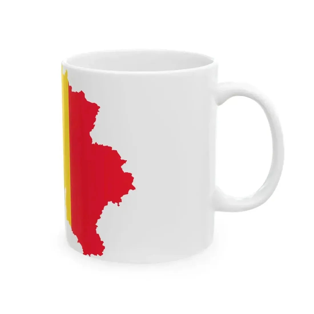 Belgium stub (Belgium) White Coffee Mug - Go Mug Yourself
