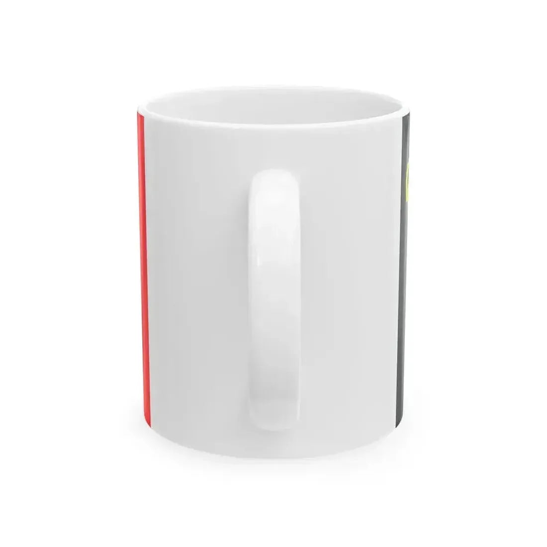 Belgium yacht ensign (Belgium) White Coffee Mug - Go Mug Yourself