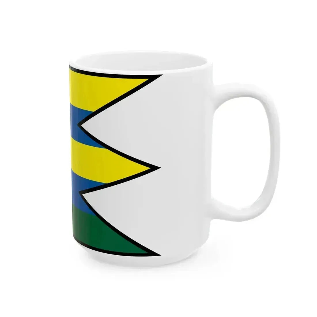 Belince Topolcany Flag (Slovakia) White Coffee Mug - Go Mug Yourself