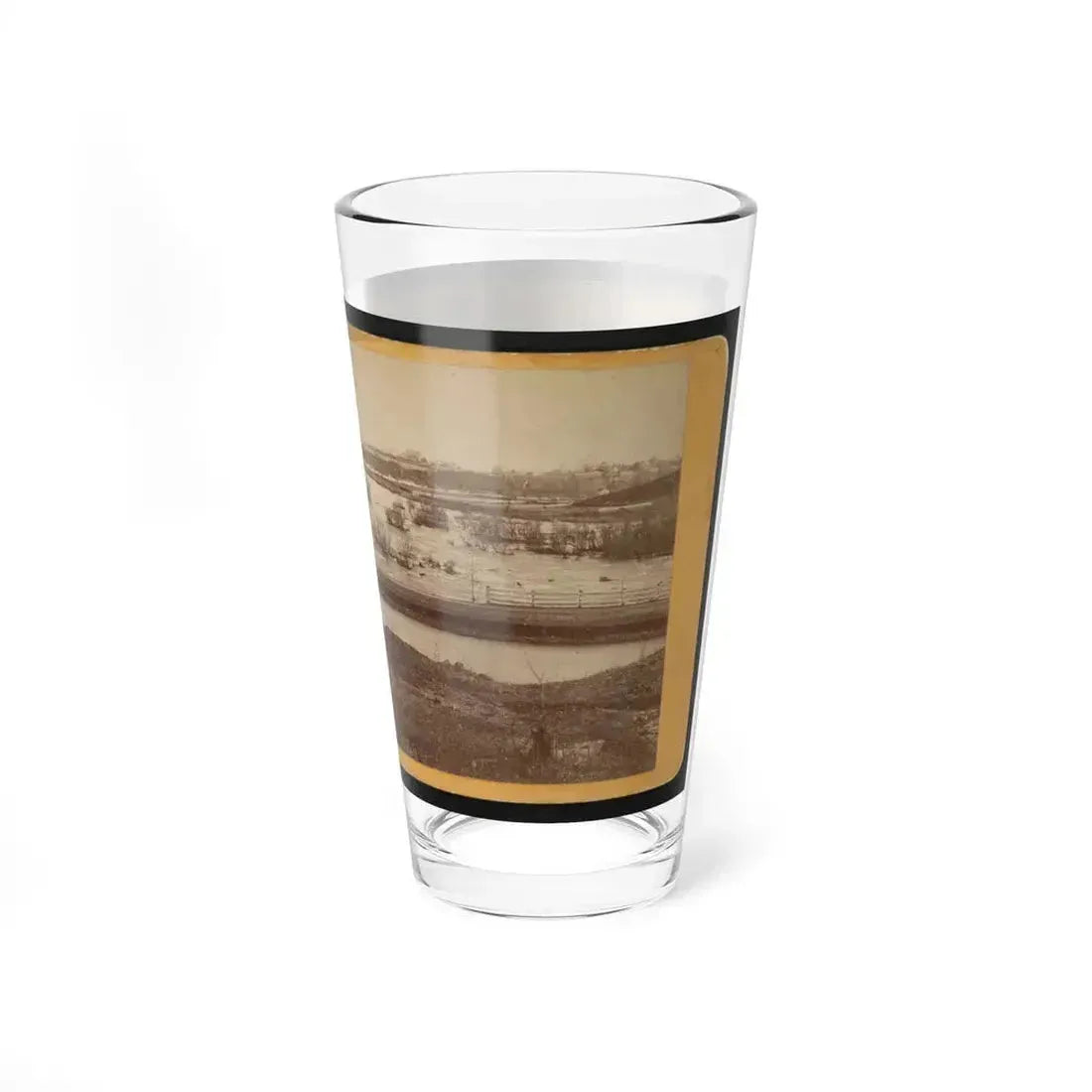 Belle Island, James River (U.S. Civil War) Pint Glass 16oz - Go Mug Yourself