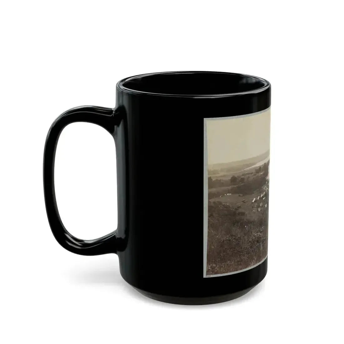 Belle Plain Landing, Va. Camp Of 15th New York Engineers (U.S. Civil War) Black Coffee Mug - Go Mug Yourself