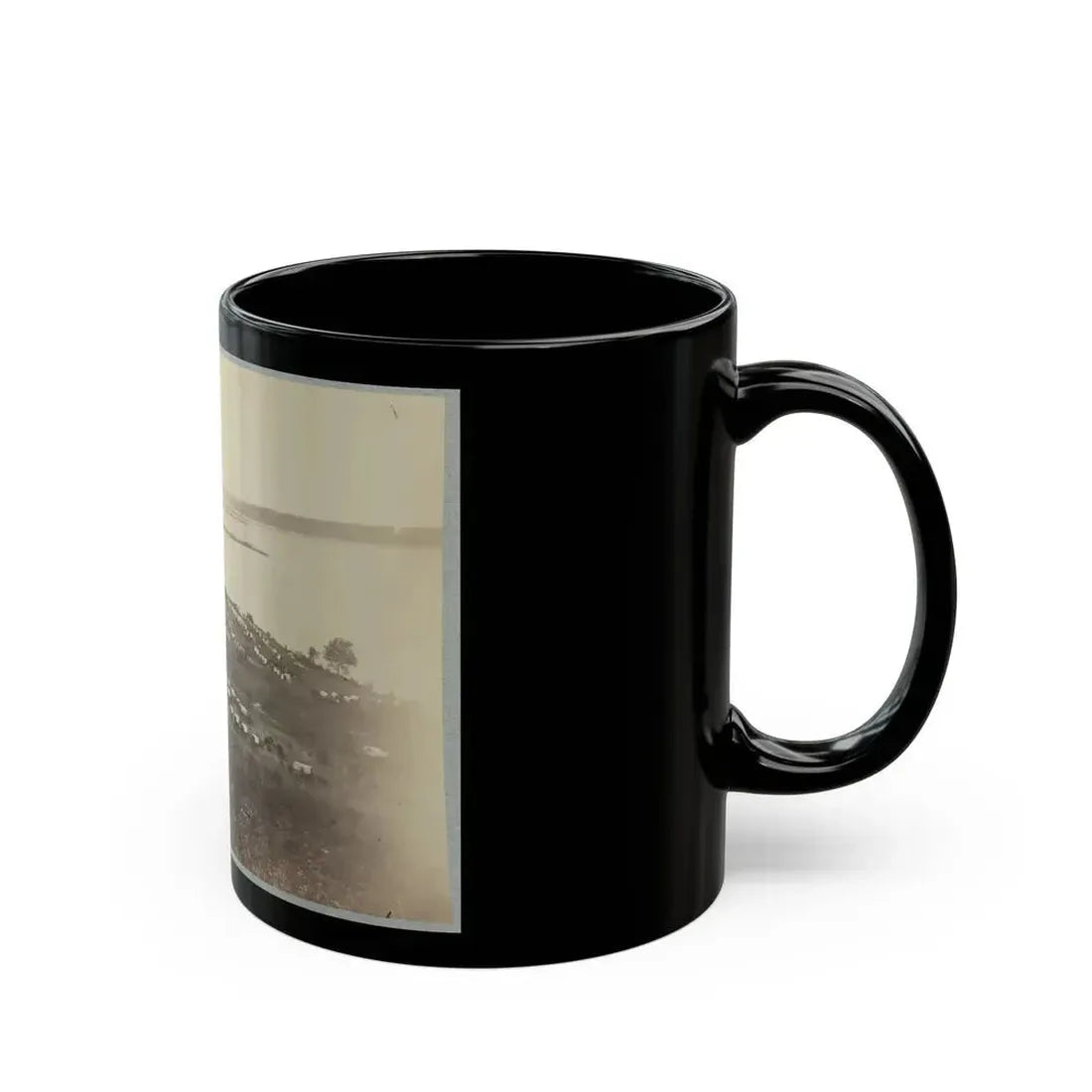 Belle Plain Landing, Va. Camp Of 15th New York Engineers (U.S. Civil War) Black Coffee Mug - Go Mug Yourself