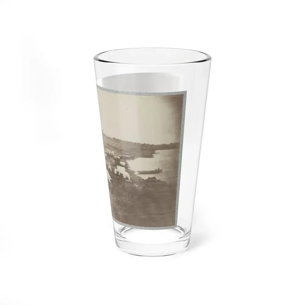 Belle Plain Landing, Va., Confederate Entrenchments On Hill 001 (U.S. Civil War) Pint Glass 16oz - Go Mug Yourself