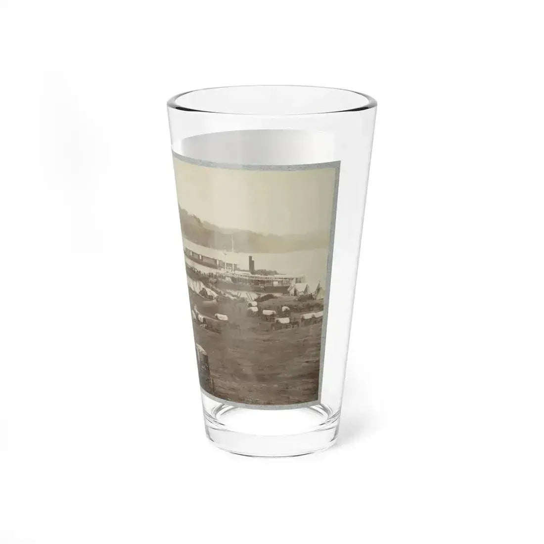 Belle Plain Landing, Va. (U.S. Civil War) Pint Glass 16oz - Go Mug Yourself