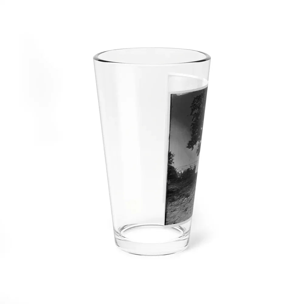 Belle Plain Landing, Virginia. View Of The Tents Of The Sanitary Commission (U.S. Civil War) Pint Glass 16oz - Go Mug Yourself