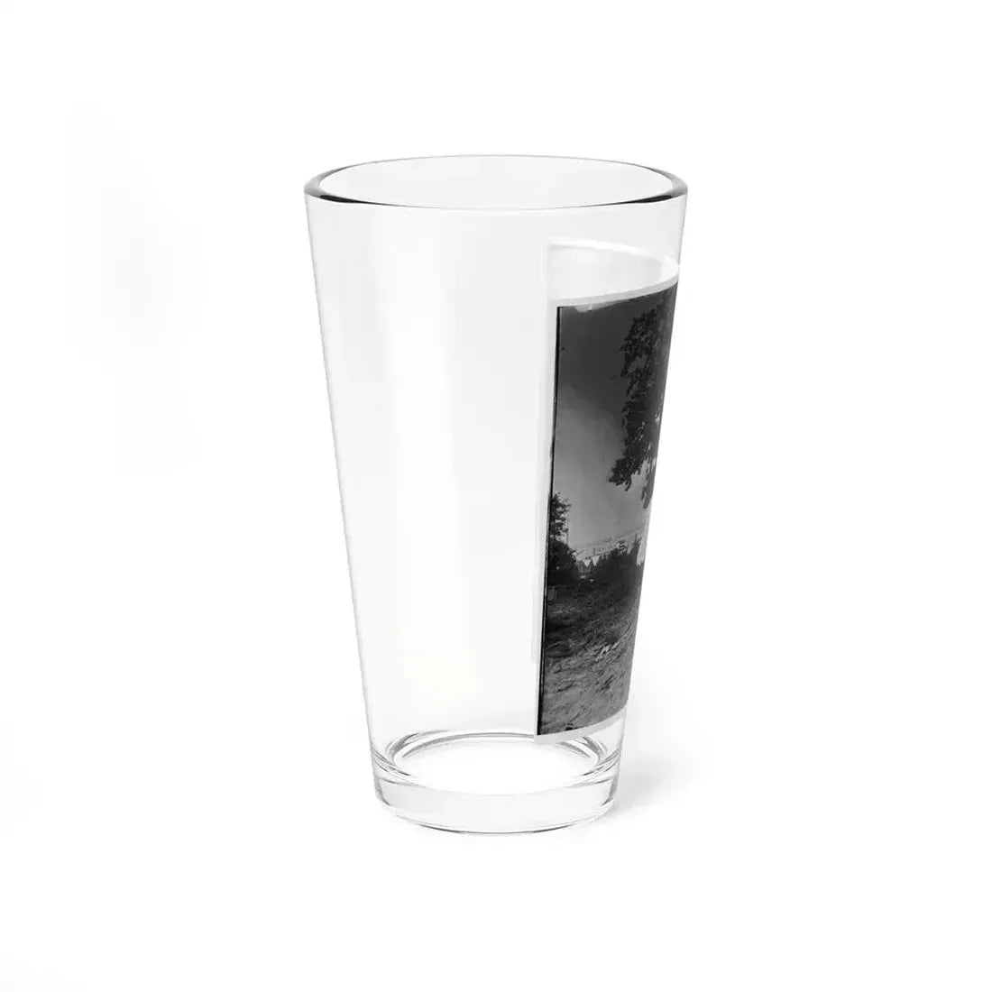 Belle Plain Landing, Virginia. View Of The Tents Of The Sanitary Commission (U.S. Civil War) Pint Glass 16oz - Go Mug Yourself