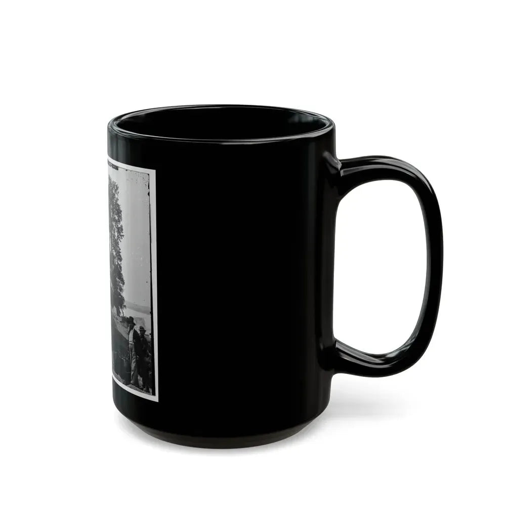 Belle Plain, Va. Wagons Of The Sanitary Commission And A Crowd At The Landing (U.S. Civil War) Black Coffee Mug - Go Mug Yourself