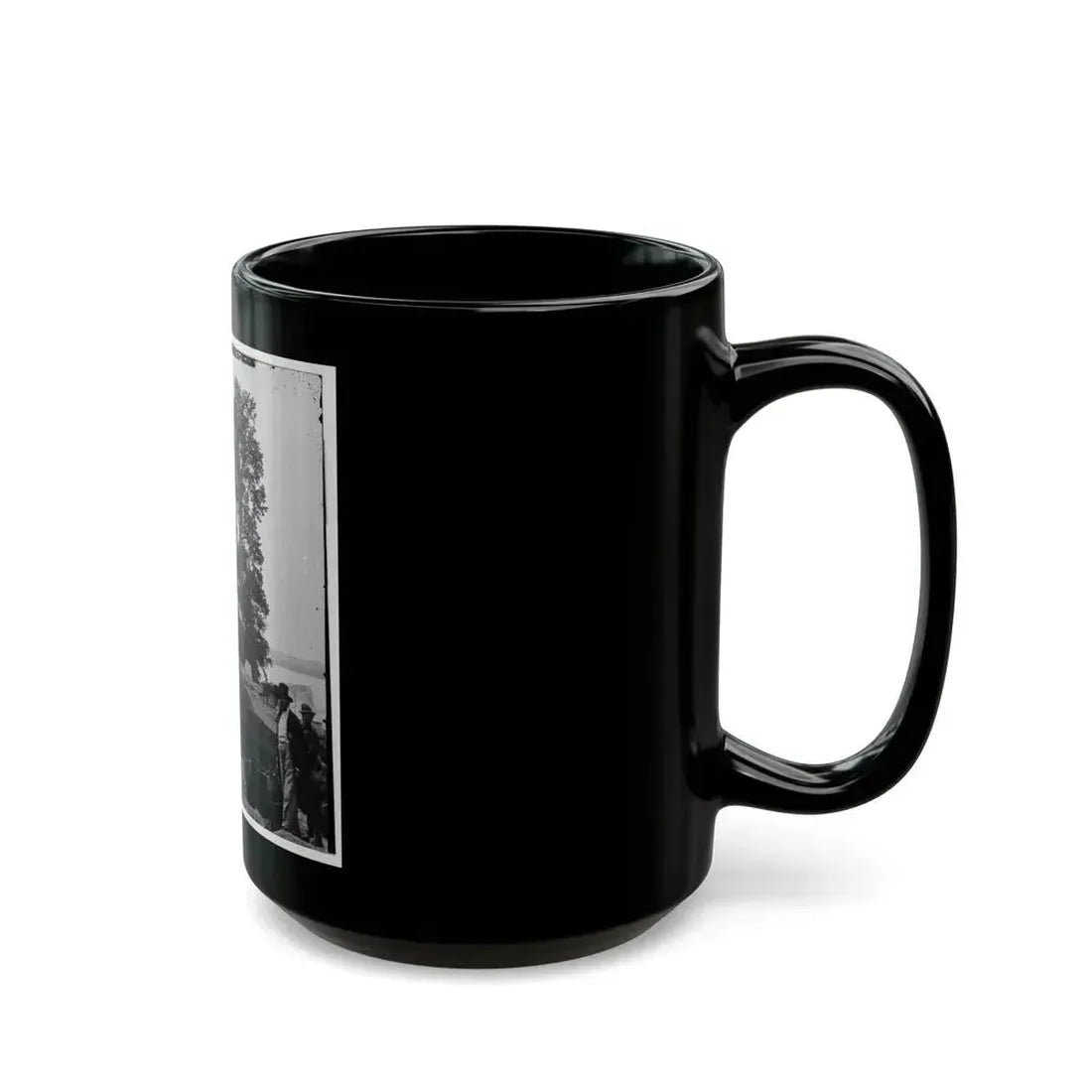 Belle Plain, Va. Wagons Of The Sanitary Commission And A Crowd At The Landing (U.S. Civil War) Black Coffee Mug - Go Mug Yourself