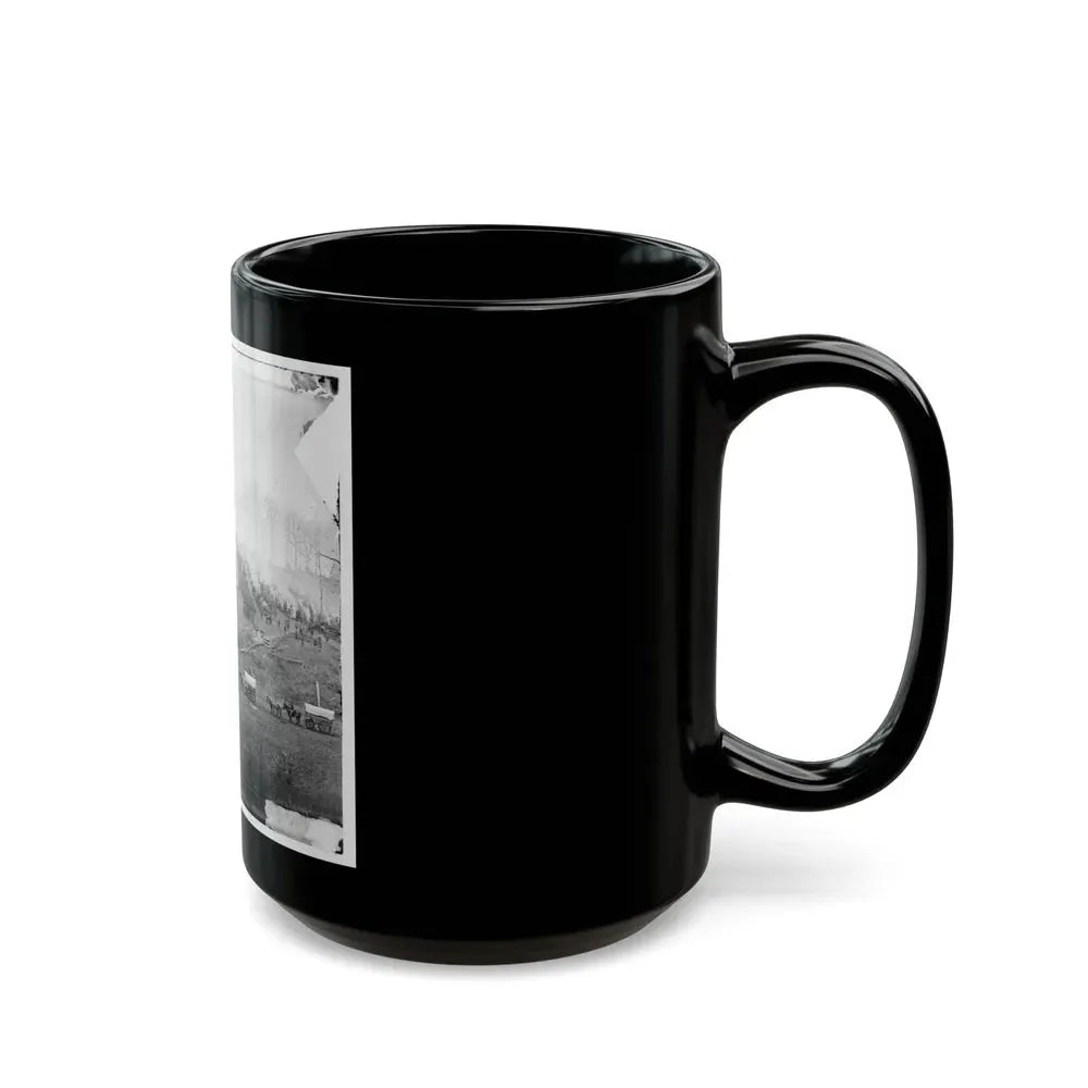 Belle Plain, Virginia. Camp Of 150th Pennsylvania Infantry (U.S. Civil War) Black Coffee Mug - Go Mug Yourself