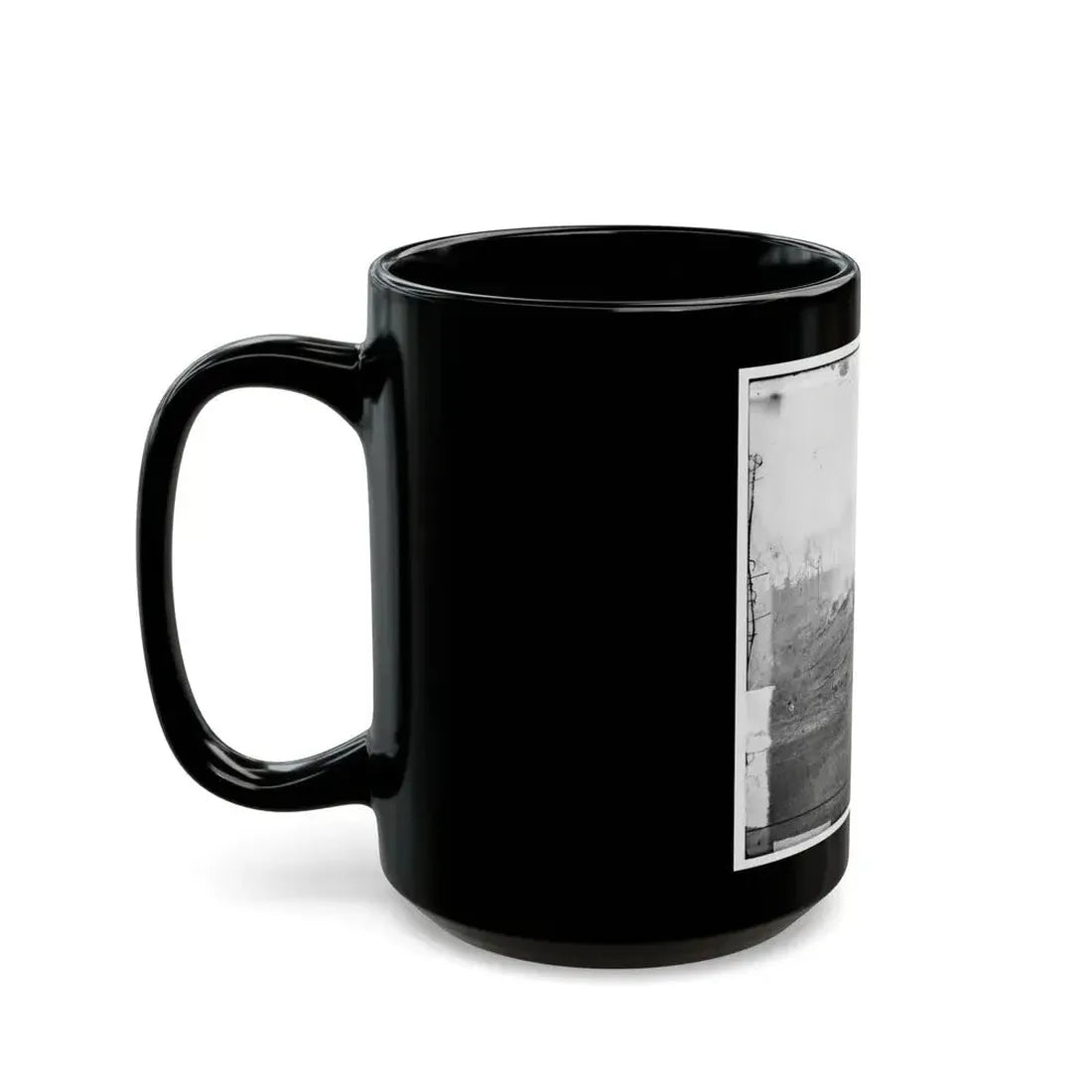 Belle Plain, Virginia. Camp Of 150th Pennsylvania Infantry (U.S. Civil War) Black Coffee Mug - Go Mug Yourself