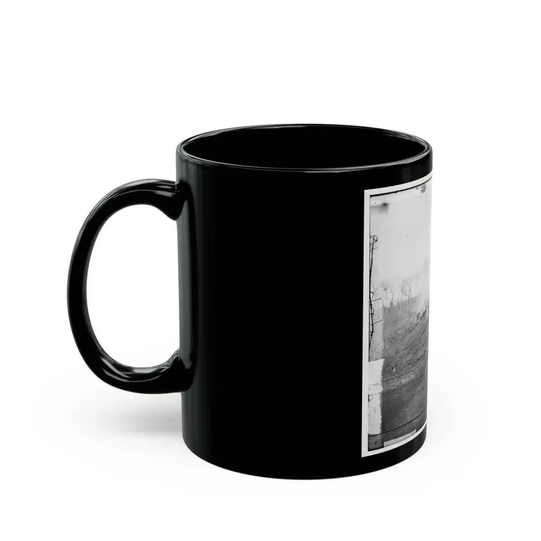 Belle Plain, Virginia. Camp Of 150th Pennsylvania Infantry (U.S. Civil War) Black Coffee Mug - Go Mug Yourself
