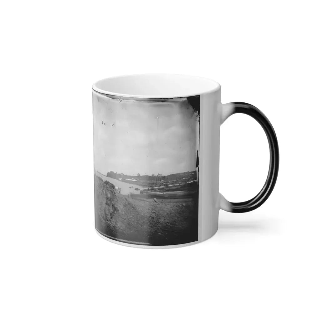 Belle Plain, Virginia. Encampment of 2D New York and 1St Mass. Heavy Artillery (U.S. Civil War) Color Changing Coffee Mug 11oz - Go Mug Yourself
