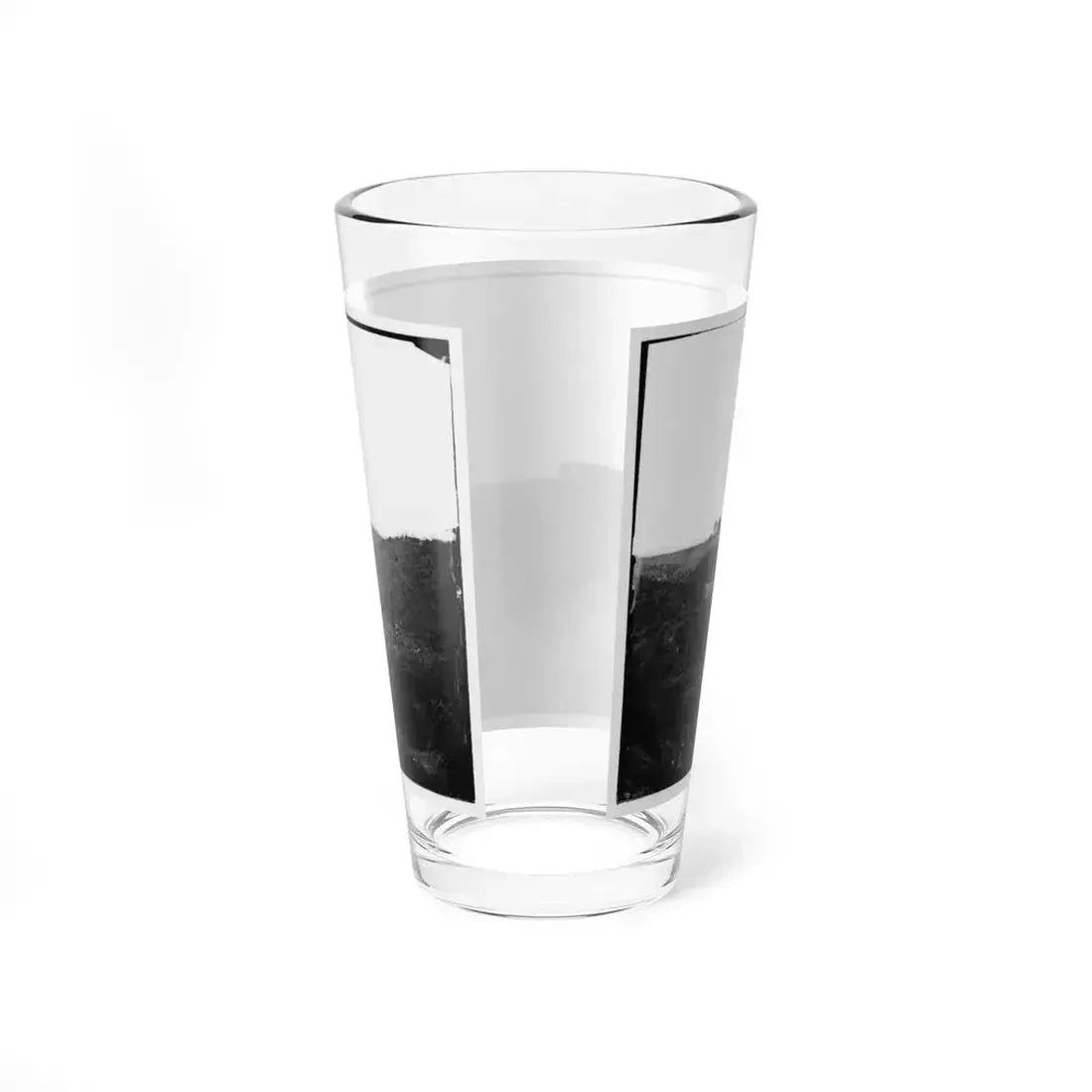 Belle Plain, Virginia. Encampment Of 7,000 Confederates In The Punch Bowl (2) (U.S. Civil War) Pint Glass 16oz - Go Mug Yourself