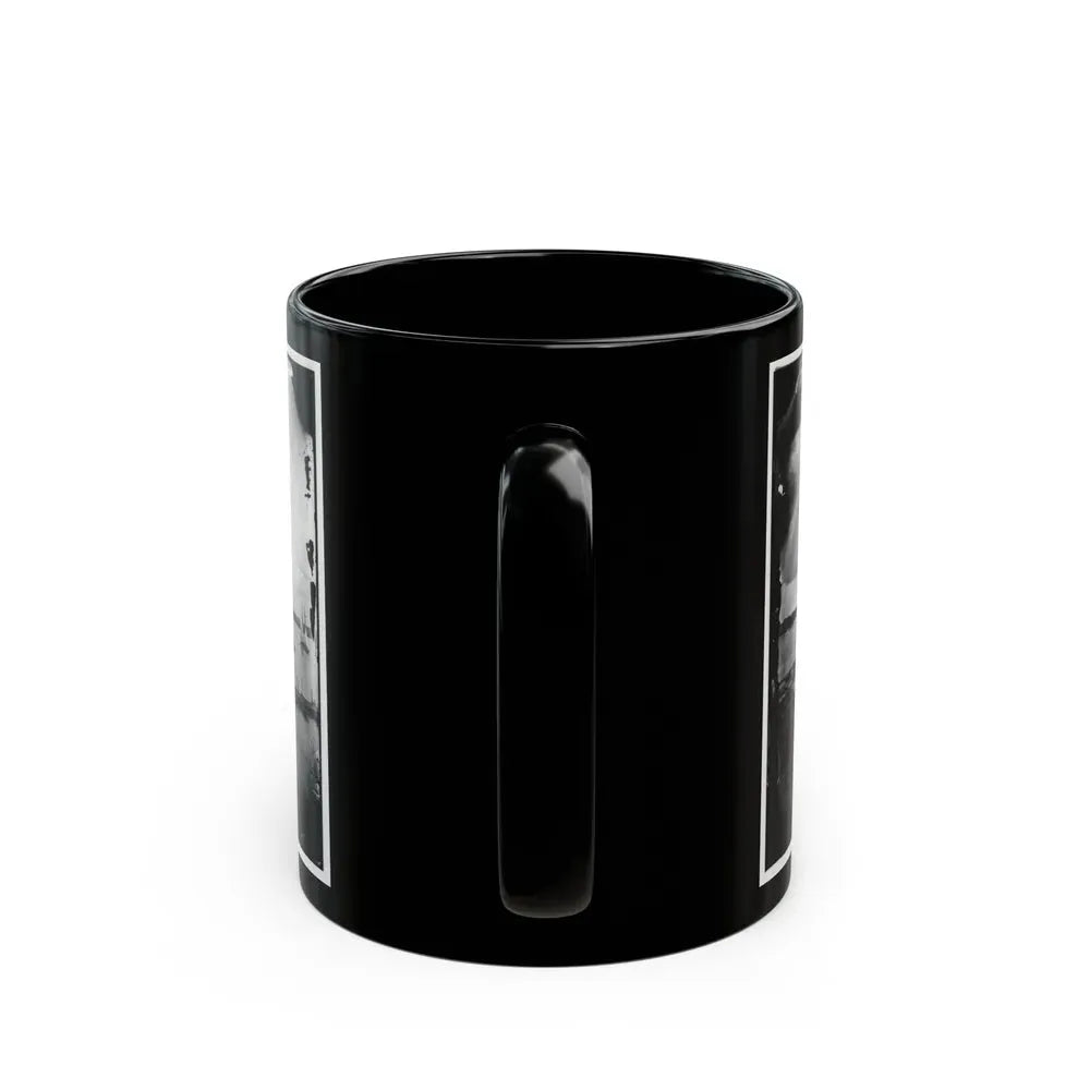 Belle Plain, Virginia. Pontoon Wharf (U.S. Civil War) Black Coffee Mug - Go Mug Yourself