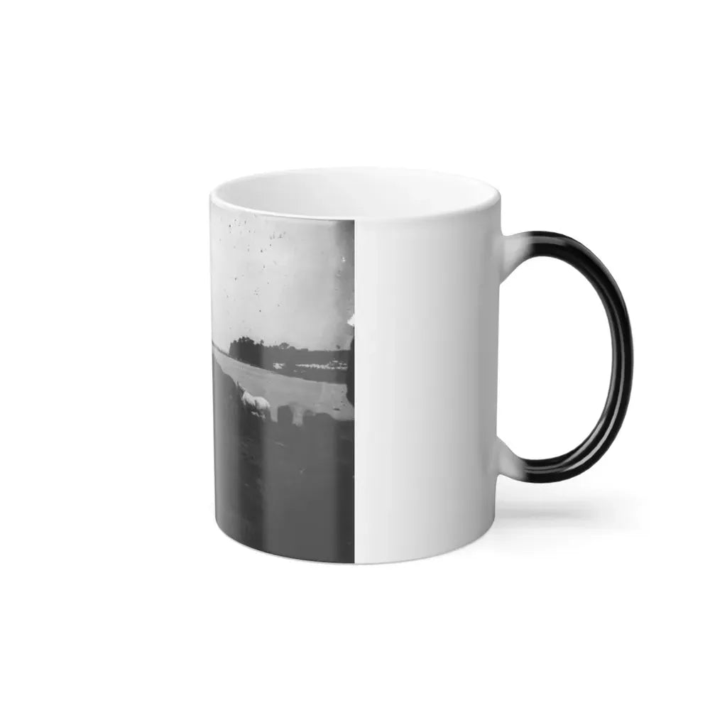 Belle Plains, Va., May 16, 1864, Encampment of 2Nd New York and 1St Massachusetts Heavy Artillery (U.S. Civil War) Color Changing Coffee Mug 11oz - Go Mug Yourself