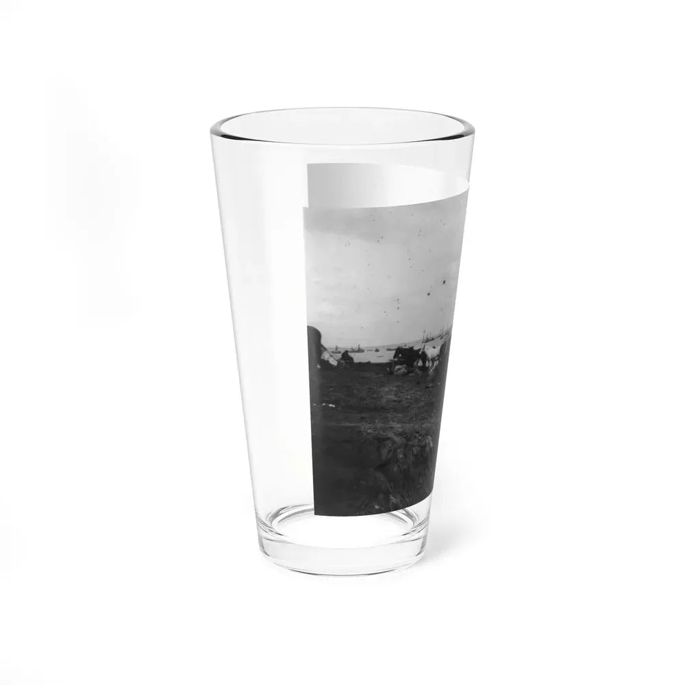 Belle Plains, Va., May 16, 1864, Encampment Of 2nd New York And 1st Massachusetts Heavy Artillery (U.S. Civil War) Pint Glass 16oz - Go Mug Yourself