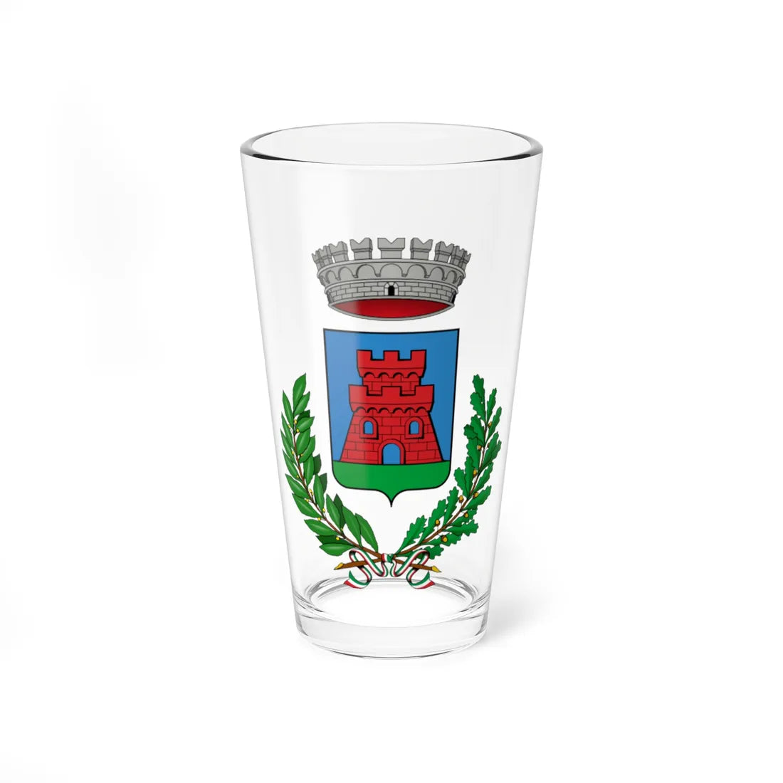 Bellusco - Stemma (Italy) (Coat of Arms) Pint Glass 16oz 16oz - Go Mug Yourself