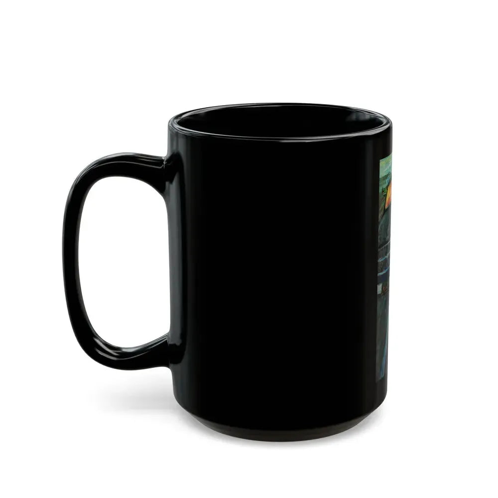 Beloved Stranger, Redbook, February 1962 - Black Coffee Mug - Go Mug Yourself